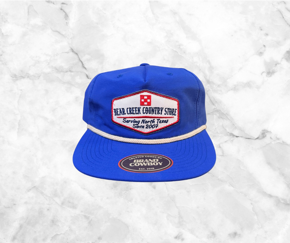 Bear Creek Blue Roper Cap