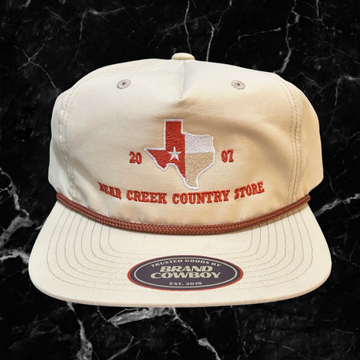 Bear Creek Khaki Roper Cap