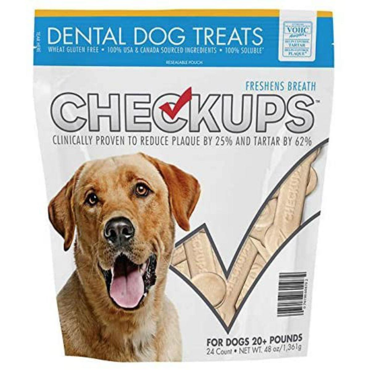Dental Checkup Dog Treats(24count)