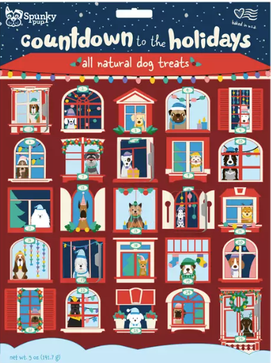 Advent Calendar 25 Days of Dog Treats