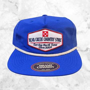 Bear Creek Blue Roper Cap