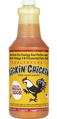 Kickin' Chicken Poultry Feed Supplement 32oz