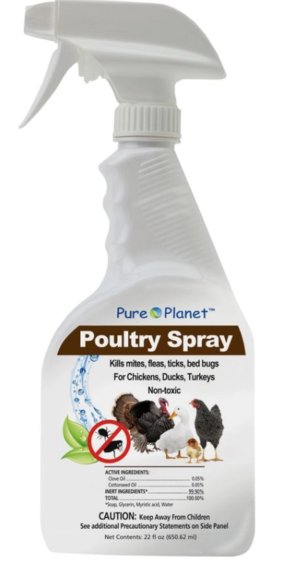 Pure Planet Poultry Spray 22 OZ