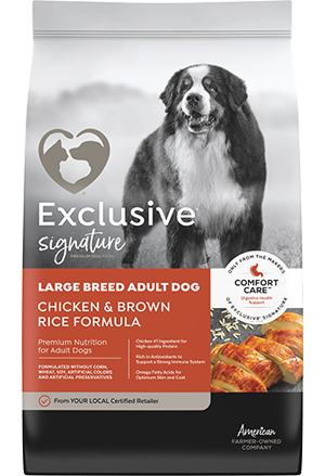 Exclusive Signature Large Breed Adult Chicken & Brown Rice 30#