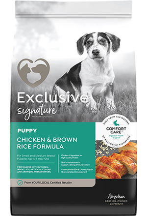 Exclusive Signature Puppy Chicken & Brown Rice 30#