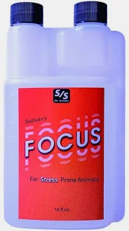 Focus Calming Liquid for Livestock 16oz
